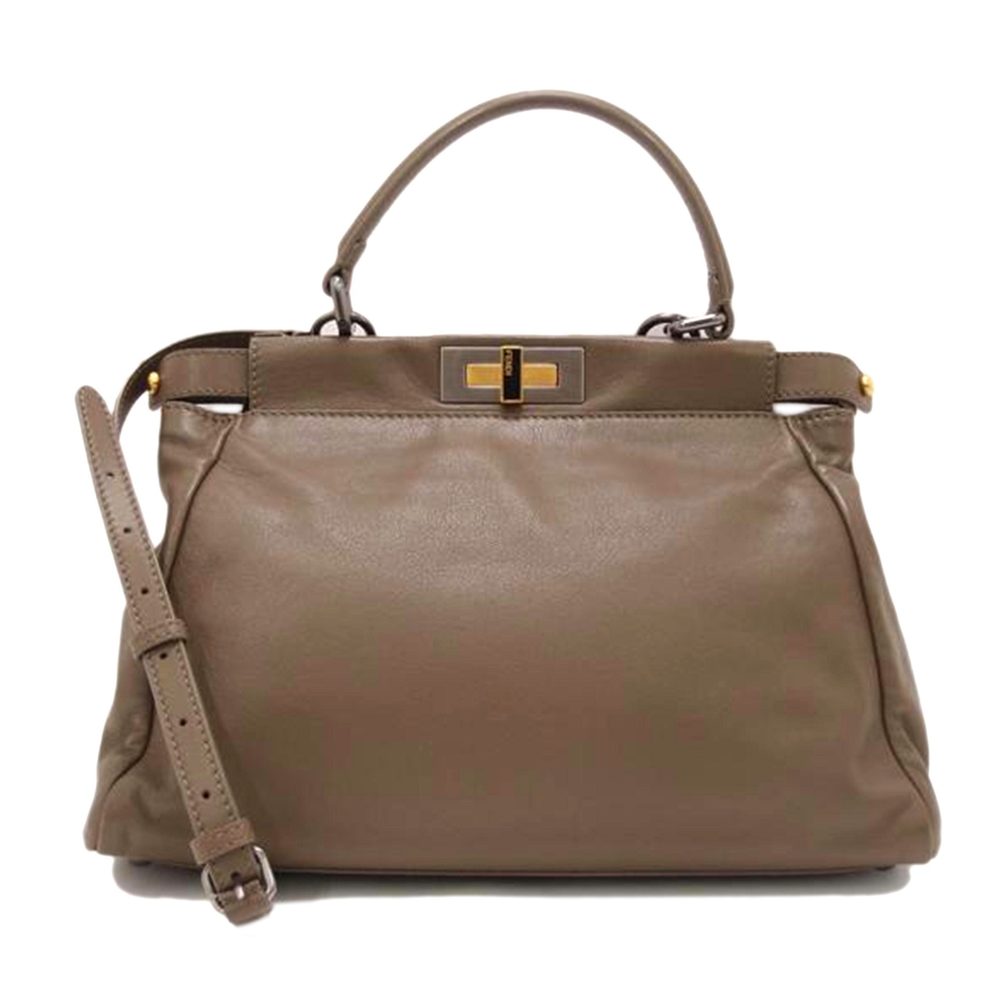 Fendi Peekaboo Regular Brown